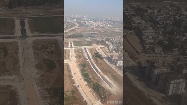 Unbelievable View From an Airplane Over Tel Aviv! #Бен-Гурион смотреть онлайн