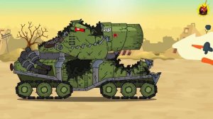 Мега танки VS Мега Босс - Мультики про танки