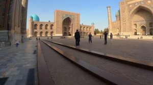 Прогулка по Самарканду Регистан