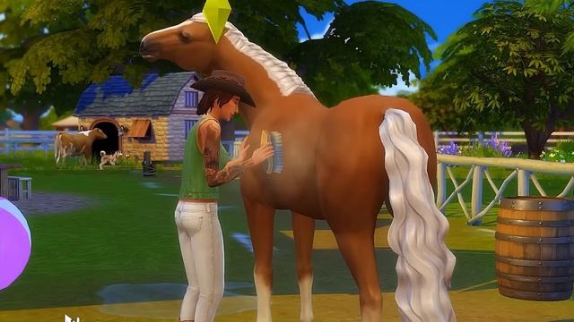 I Tried Living with EVERY ANIMAL in The Sims 4 // Sims 4 Horse Ranch Gameplay смотреть онлайн