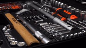 АвтоDело 39807 Профессиональный набор инструментов из 110 предметов