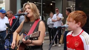 'LITTLE' 13 year old Ed Sheeran with INCREDIBE voice - Hallelujah Allie Sherlock Cover &Fionn Whela