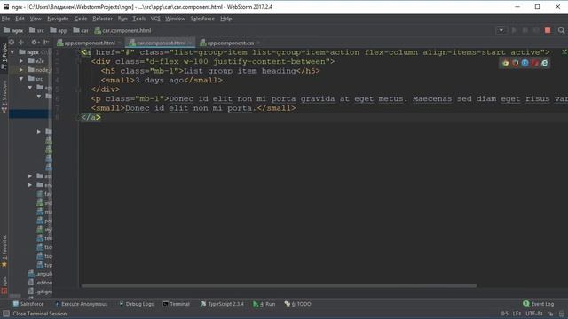 Урок 1 Angular 4 NgRx Создание макета приложения смотреть онлайн