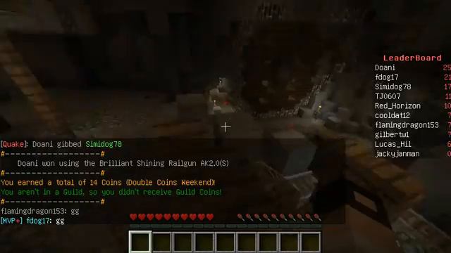 Minecraft мини-игры: Quakecraft #3 "Летающие ракеты)" смотреть онлайн