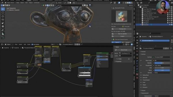 Blender-kit overview and testing in 4.0