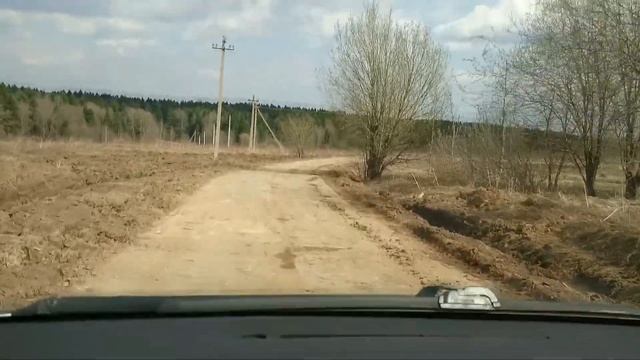 Строители повредили местные дороги. Западный объезд г. Сергиев Посад. 21.04.18. смотреть онлайн