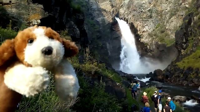 Долина Чулышмана, Siberian Expeditions, изящный водопад Куркуре. смотреть онлайн