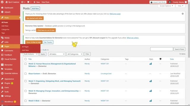 Building Your First WordPress Site | Domain of One's Own @ UMW смотреть онлайн