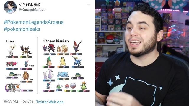 OVERWORLD SHINY, NEW LEGEND and MORE for Pokemon Legends Arceus Riddles! смотреть онлайн