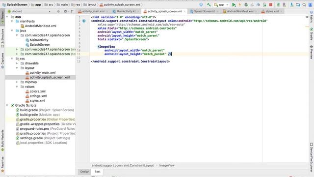 Android Kotlin Tutorial - Splash Screen using handler to hold the screen for specific time смотреть онлайн