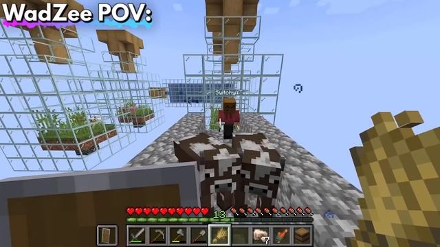 Minecraft but the World Is a Jar ft. WadZee смотреть онлайн