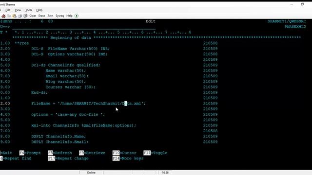 IBMi (AS400) - XML Parsing (All Tags at once) in RPGLE. смотреть онлайн