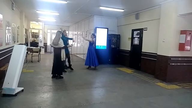 Бальные танцы в клубе Империя, репетиция Анжелики, 21.02.2021 смотреть онлайн