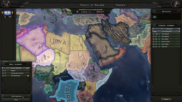 HOI4- Israeli World Conquest Attempt смотреть онлайн