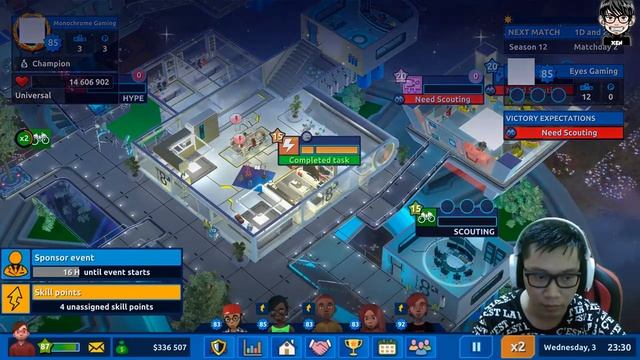 Esports Life Tycoon Indonesia - KOMPUTER LATIHAN PUNYA IRONMAN - PRO LIGA #14 смотреть онлайн