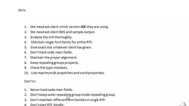 Do's and Don'ts in Oracle BI смотреть онлайн