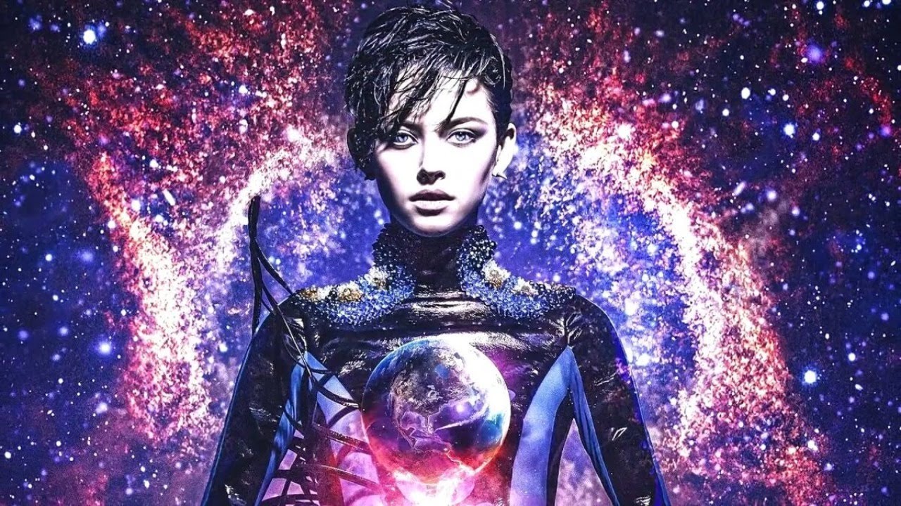 Космическая музыка с видами млечного пути и вселенной смотреть онлайн