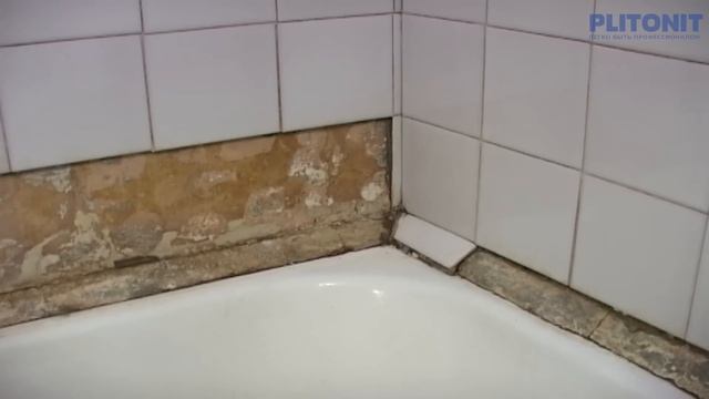 Технология укладки "плитка на плитку", используем материалы PLITONIT смотреть онлайн
