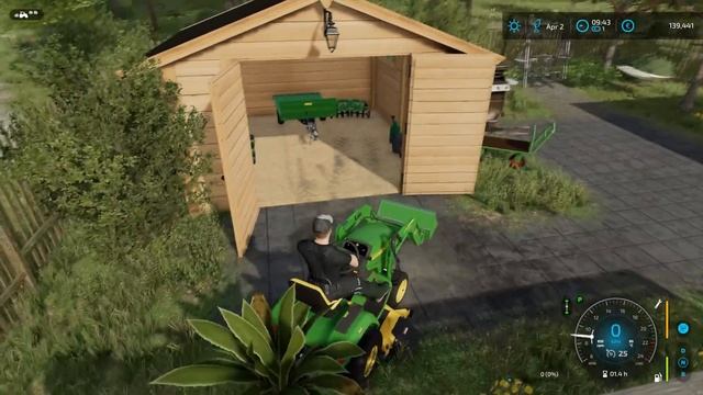 BUYING new small JOHN DEERE for ALLOTMENT GARDEN | Hof Bergmann | Farming Simulator 22 | Episode 45 смотреть онлайн