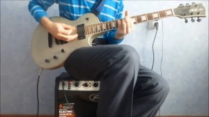 Песенка друзей из м/ф Бременские музыканты на электрогитаре