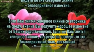 К чему снится Северное сияние сонник, толкование сна