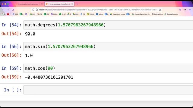 Python Modules - Math, Random, Calendar | Theax | 2022 10 04 смотреть онлайн