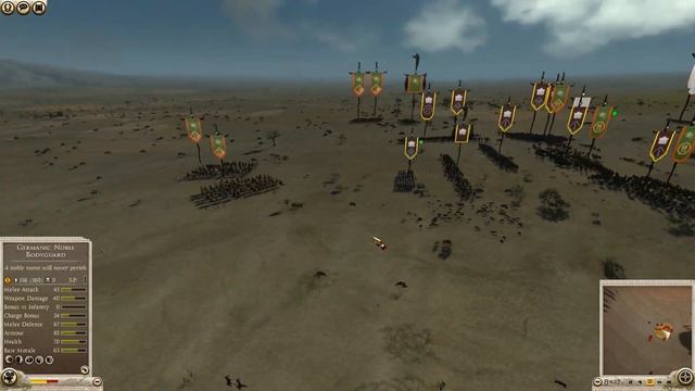 Empire Divided - Rome II Total War - Marcomanni Vs Saxoni (5)