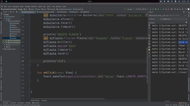 21. ✋ Ejemplo Herencia en ? KOTLIN ? смотреть онлайн