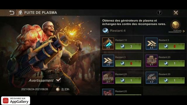 State of survival fr : new event « fuite de plasma » (subtitles available) смотреть онлайн