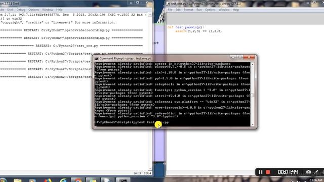 Getting Started with Pytest running tests смотреть онлайн
