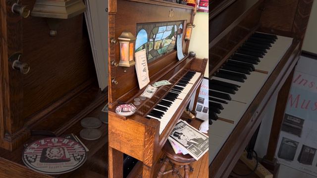 "Not What He Does But The Way He Does It", Blues—1926 Seeburg E with Violin Pipes: смотреть онлайн