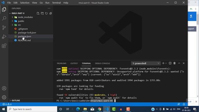 Material UI Tutorial For Beginners in Hindi #2 Setup смотреть онлайн