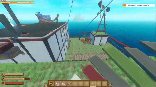 Raft | ПЛАВАЮЩАЯ РАДИОВЫШКА | ПОСУДОМОЙКА | ХАЙТЕК КУХНЯ | РАФТ 1.0 смотреть онлайн