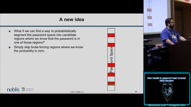 204 New results in password hash reversal Mark Sanders смотреть онлайн