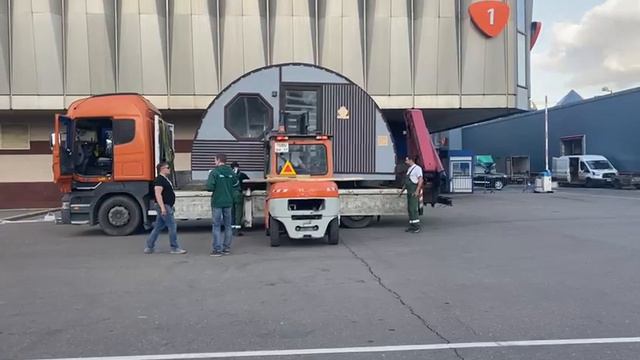 Модульный дом 12м2-"МАРС" , самый маленький в ассортименте компании. смотреть онлайн