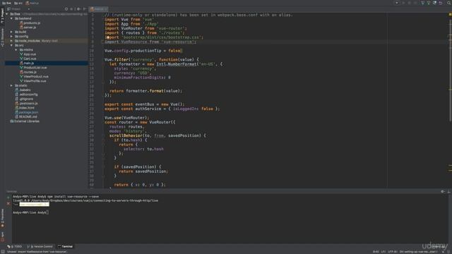 173 Setting up vue resource смотреть онлайн