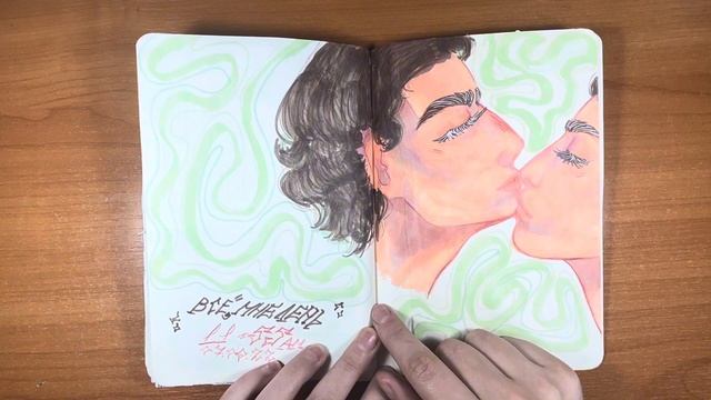 2ч. Обзор скетчбука ~ 12 /sketchbook tour??? смотреть онлайн