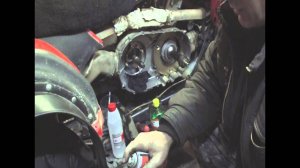 Замена сальника вариатора на CF MOTO 500