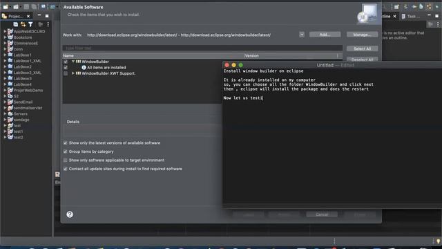 How to install window builder on eclipse for mac смотреть онлайн
