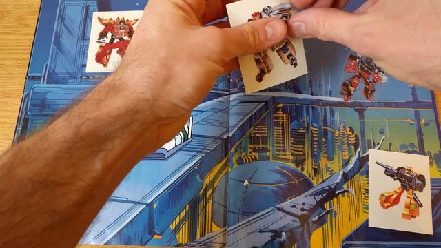 Наклейки в журнал Трансформеры от Panini смотреть онлайн