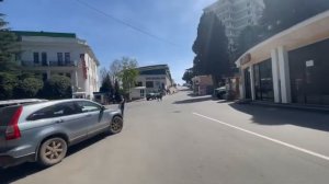 Санаторий «Алуштинский». Дорога на пляж