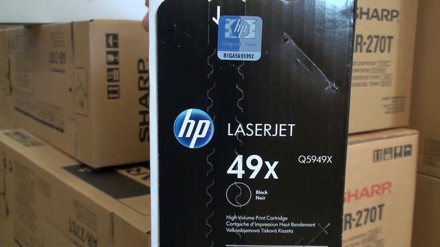 HP Toner Cartridge Q5949X black 49X смотреть онлайн