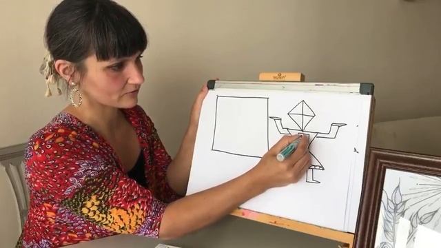 Как нарисовать мандалу из чешуи. Богиня Лада и славянский дудлинг. #2 смотреть онлайн