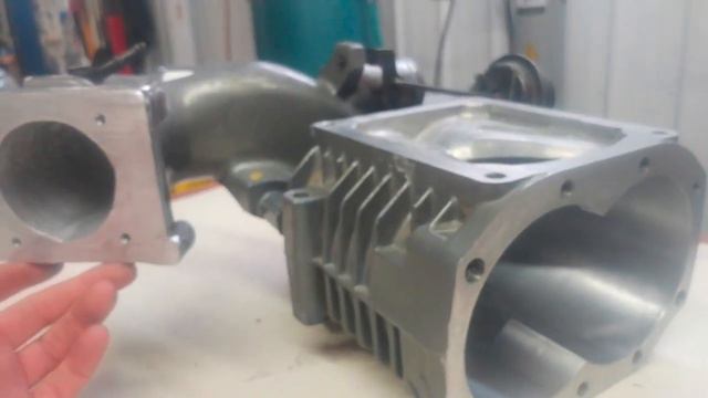 Porting Eaton M90 Supercharger & Overdrive Pulley Subaru EJ257