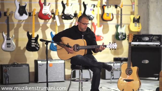 LAG T66D Akustik Gitar