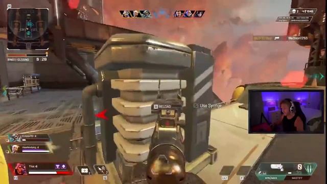 ИГРА ПРОТИВ 9IMPULSE | APEX LEGENDS TWITCH MOMENTS смотреть онлайн