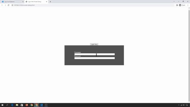 Tutorial Membuat Pop Up MODAL DIALOG menggunakan HTML CSS Javascript Tanpa BOOTSTRAP смотреть онлайн