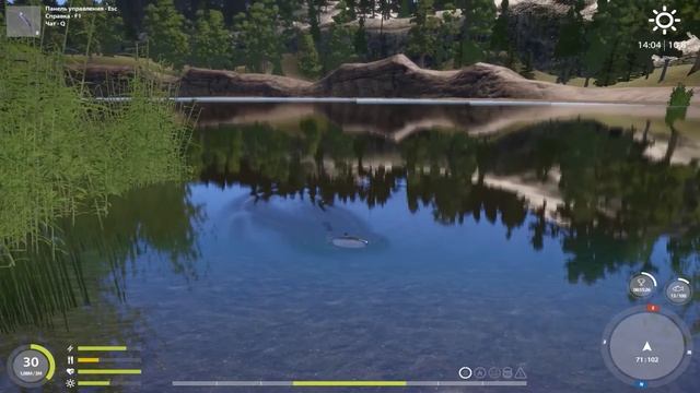 Русская Рыбалка 4 озеро Куори Форель (Russian Fishing 4) смотреть онлайн