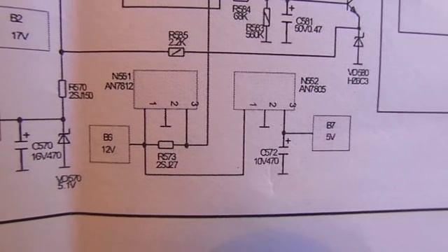 Не включается телевизор SITRONIKS CTV-1462N. Курсы телемастеров. смотреть онлайн