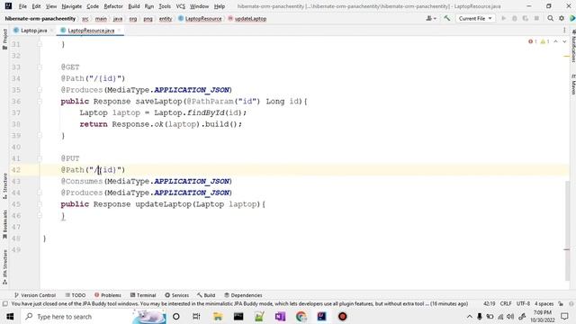 Part-13 Hibernate-ORM PanacheEntity with MySQL | How to use hibernate ORM with Quarkus|Hibernate OR смотреть онлайн